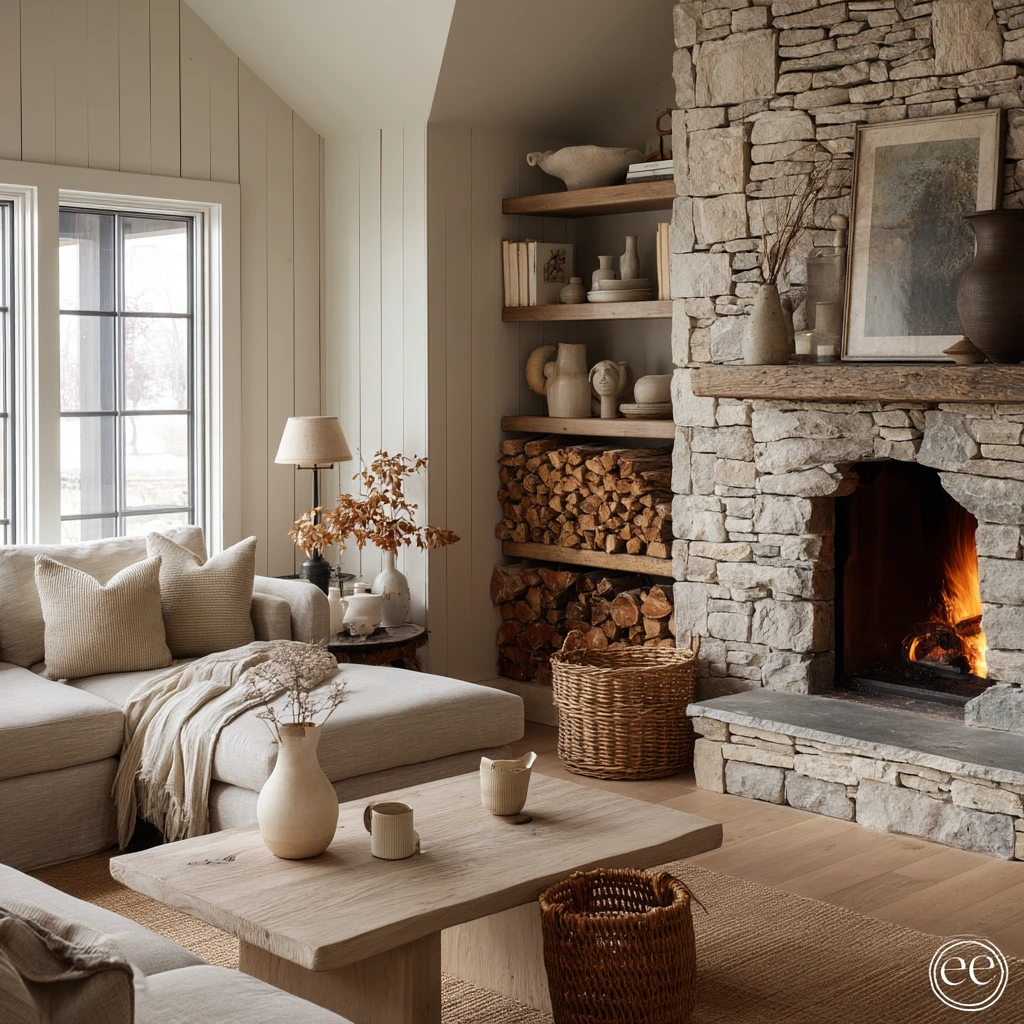 25 striking 3 sided fireplace ideas