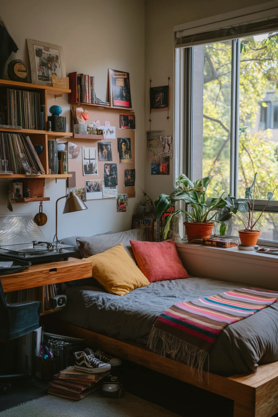 Teen Bedroom With Mid-Century Edge