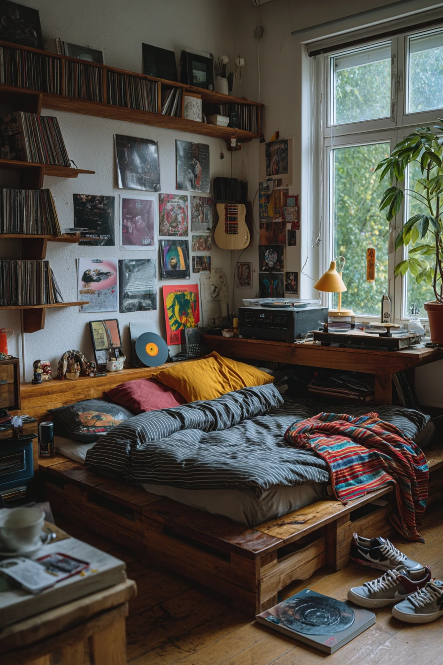Teen Bedroom With Mid-Century Edge