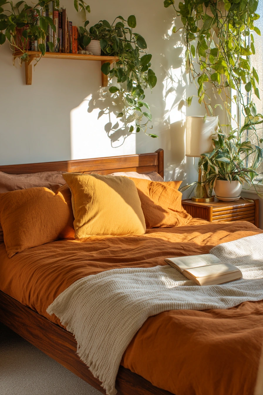 Budget Thrifted 70s Bedroom Makeover