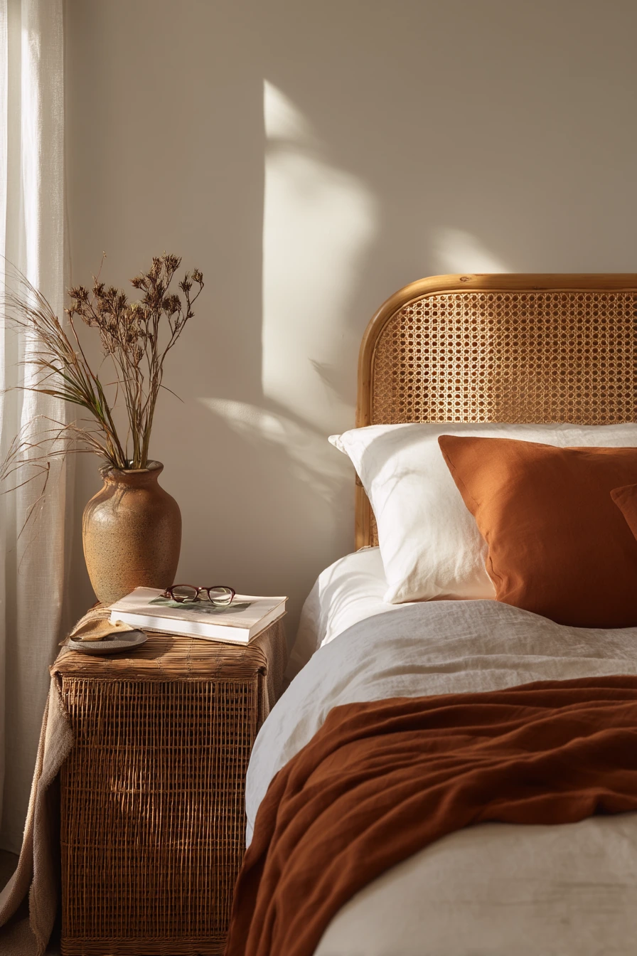 70s Guest Bedroom With Hotel-Calm Ease