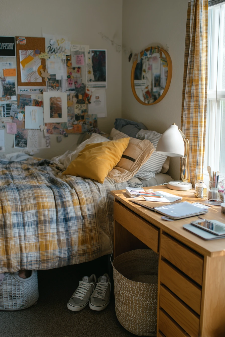 Teen Bedroom With Retro Personality