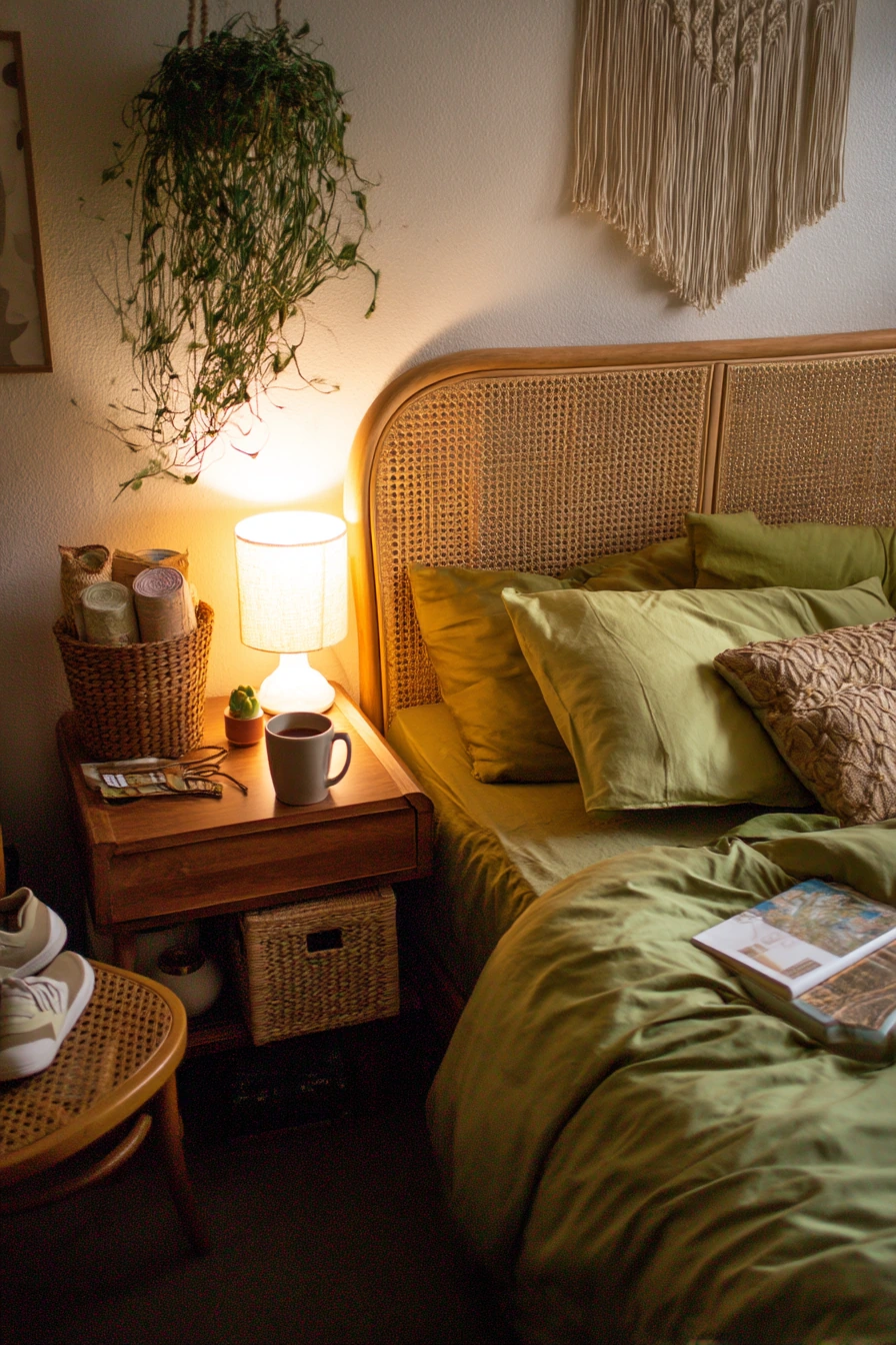 Compact Renter-Friendly 70s Bedroom