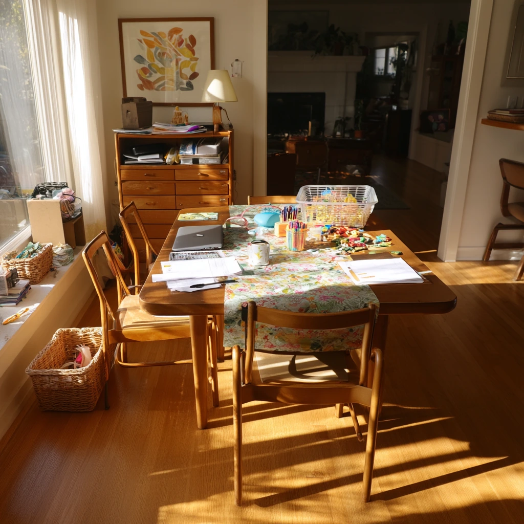 Breakfast-to-Dinner Multipurpose Space