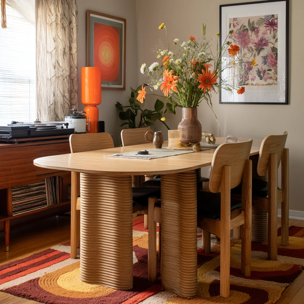 Mid-Century Meets 70s Eclectic