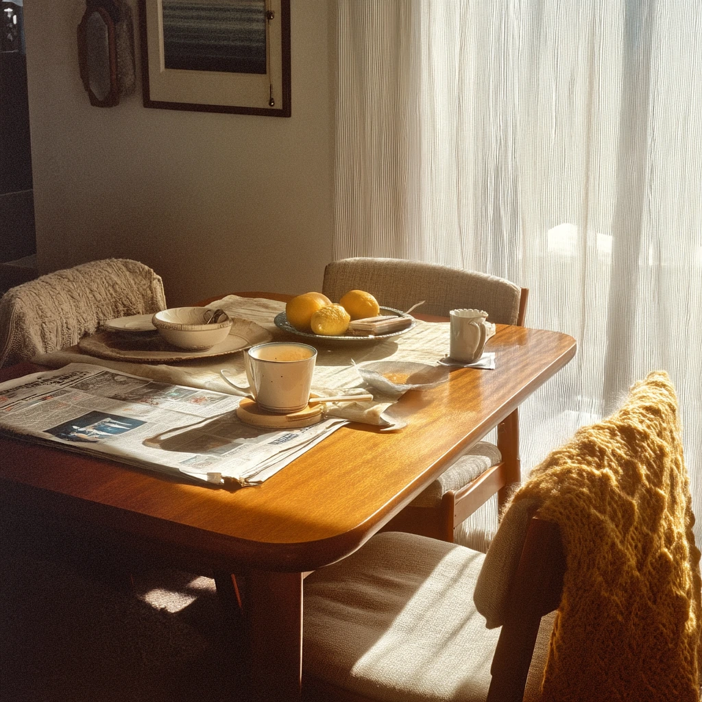 Quiet Sunday Brunch Room