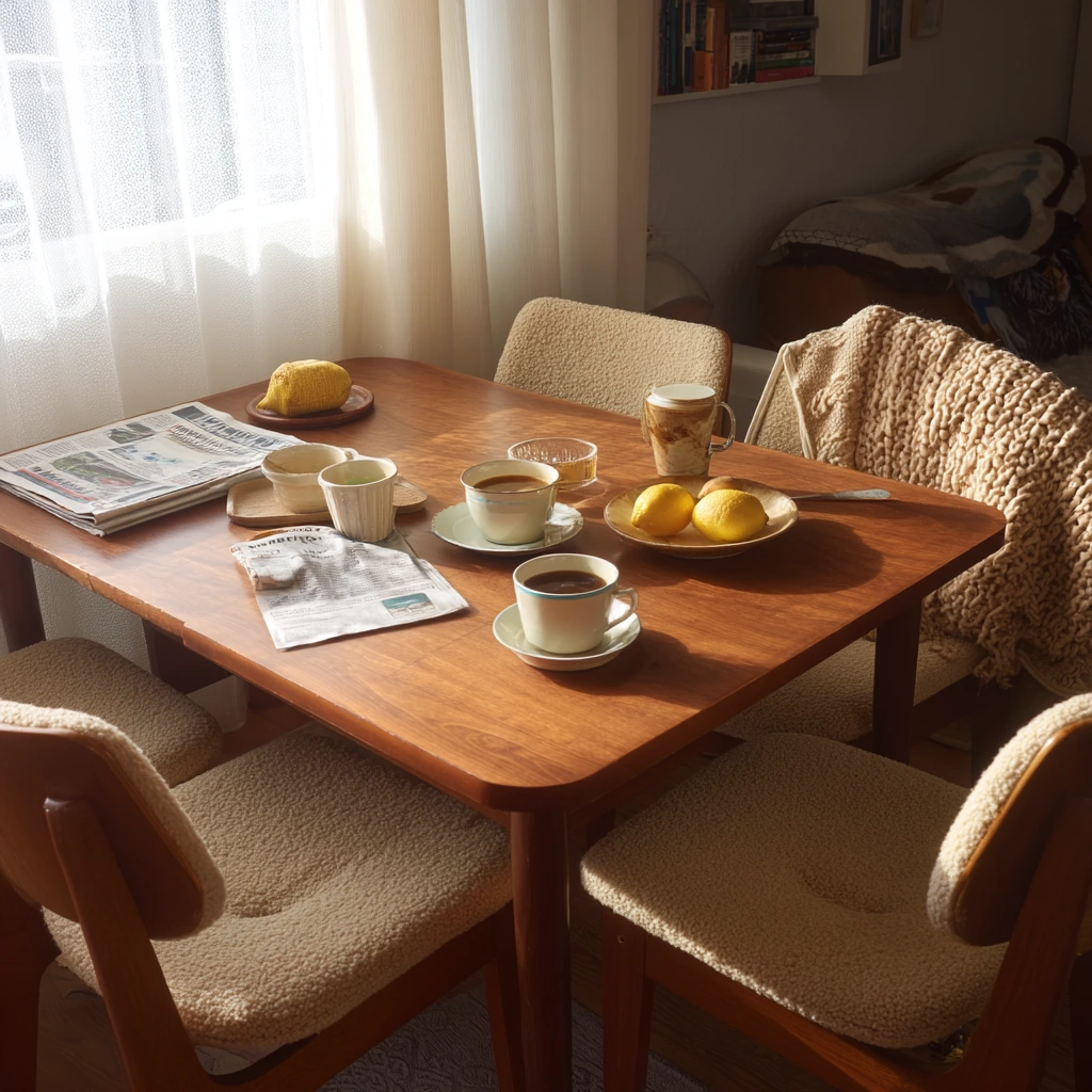 Quiet Sunday Brunch Room