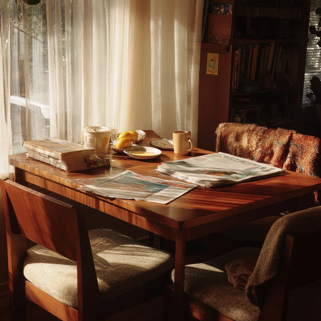 Quiet Sunday Brunch Room