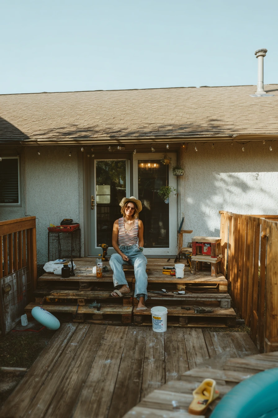 Budget-Friendly DIY Pool Deck Upgrade