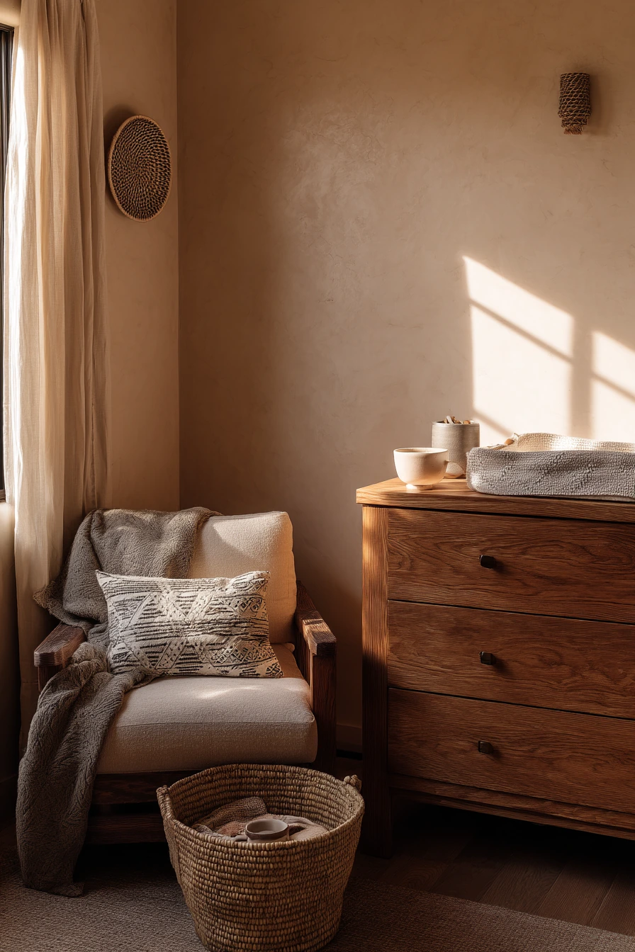 Mother and Baby Shared Bedroom