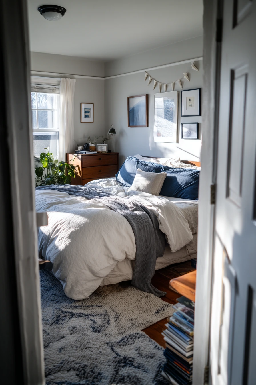 Budget DIY Airplane Bedroom Makeover