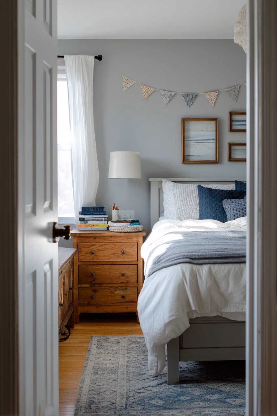 Budget DIY Airplane Bedroom Makeover