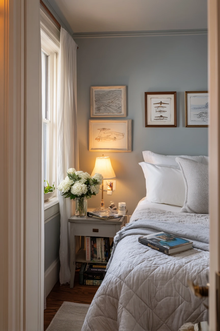 Airplane Guest Bedroom with Calm, Storybook Character