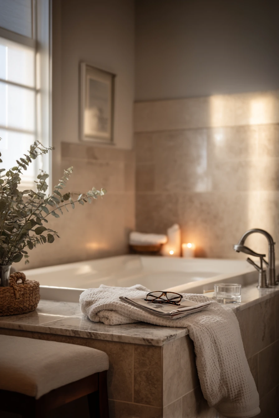 Spa-Like Evening Soak in a Real Home