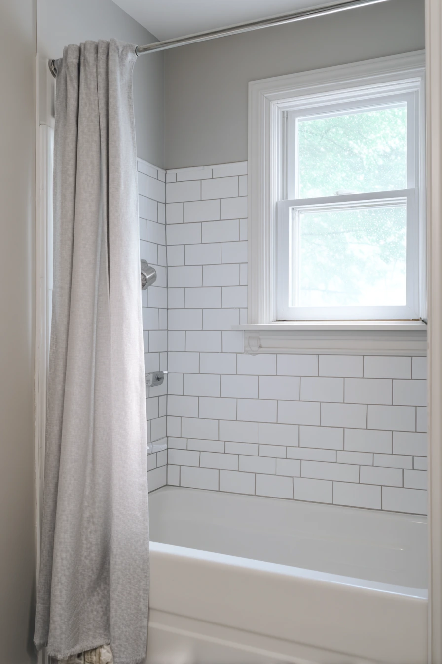 Budget Remodel Alcove Tub Idea
