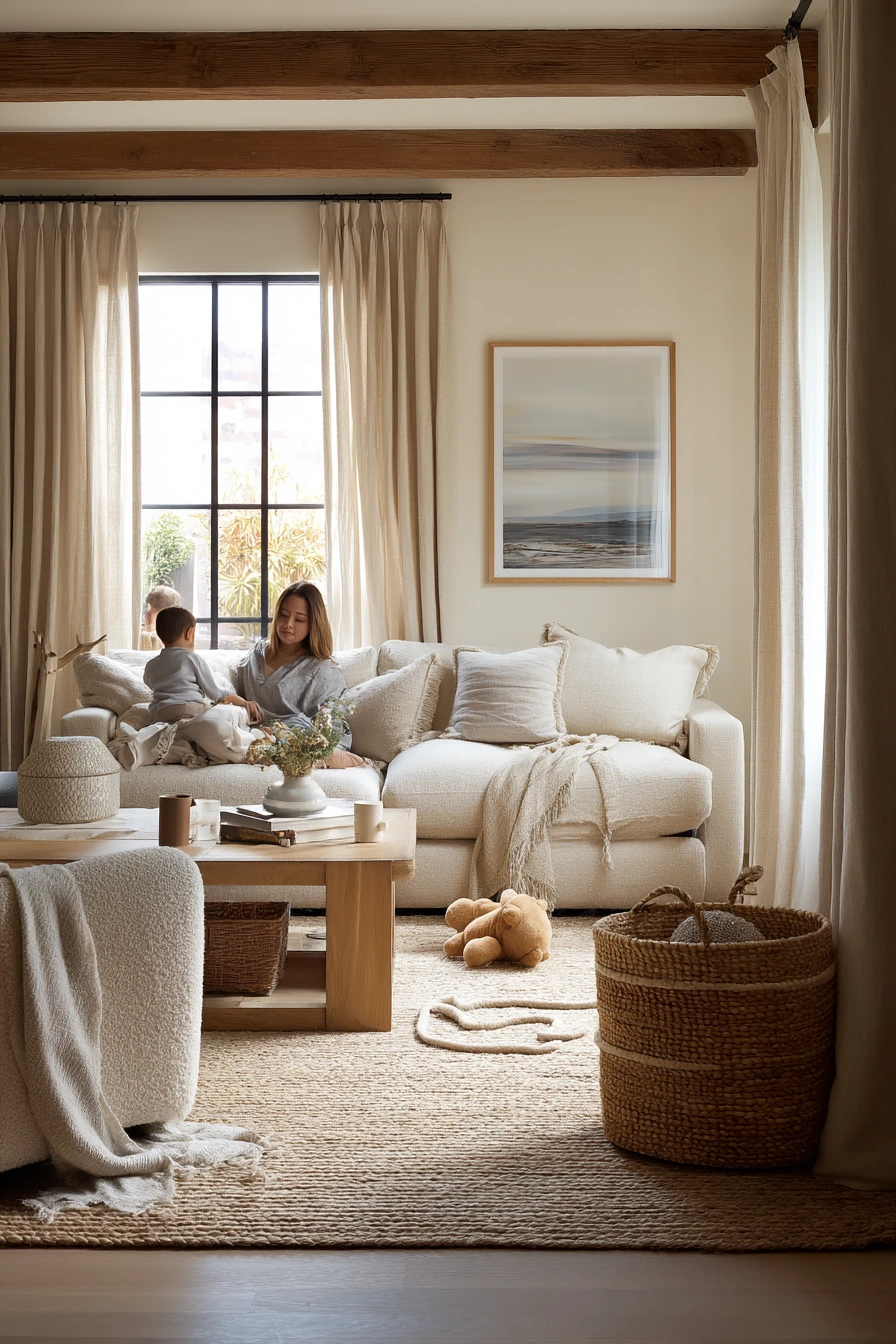 all beige living room ideas