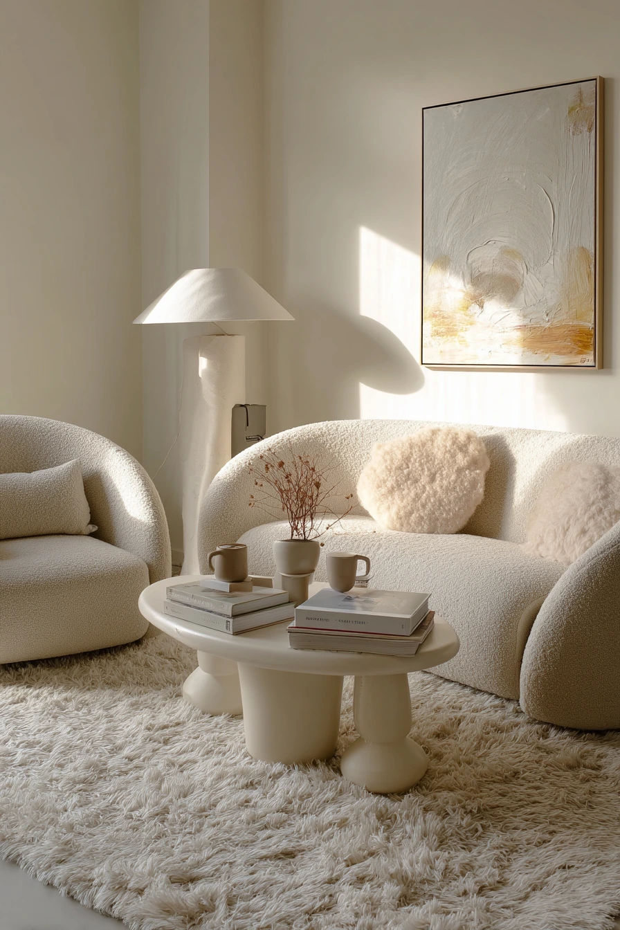 Warm Beige Apartment Styling