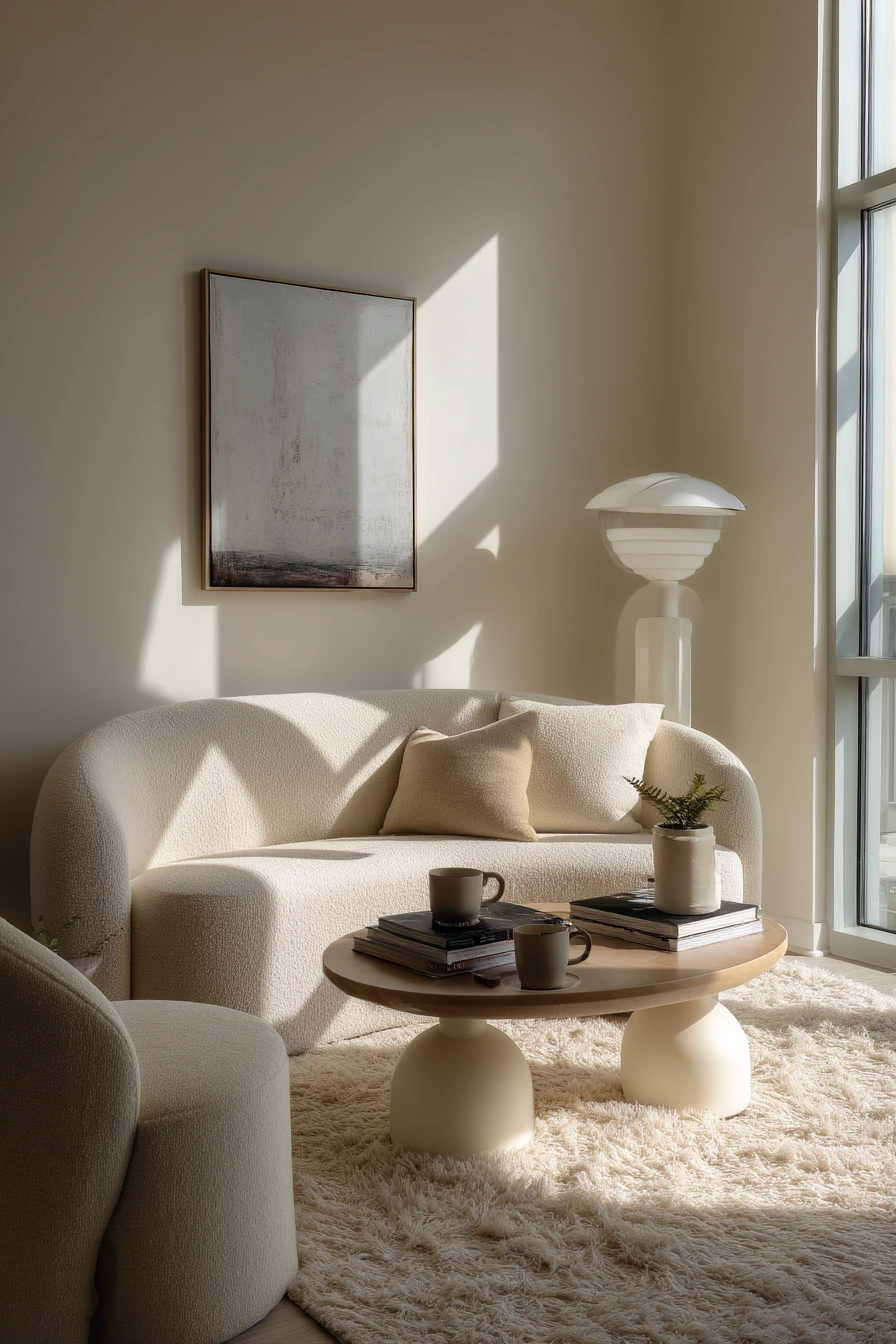 Warm Beige Apartment Styling