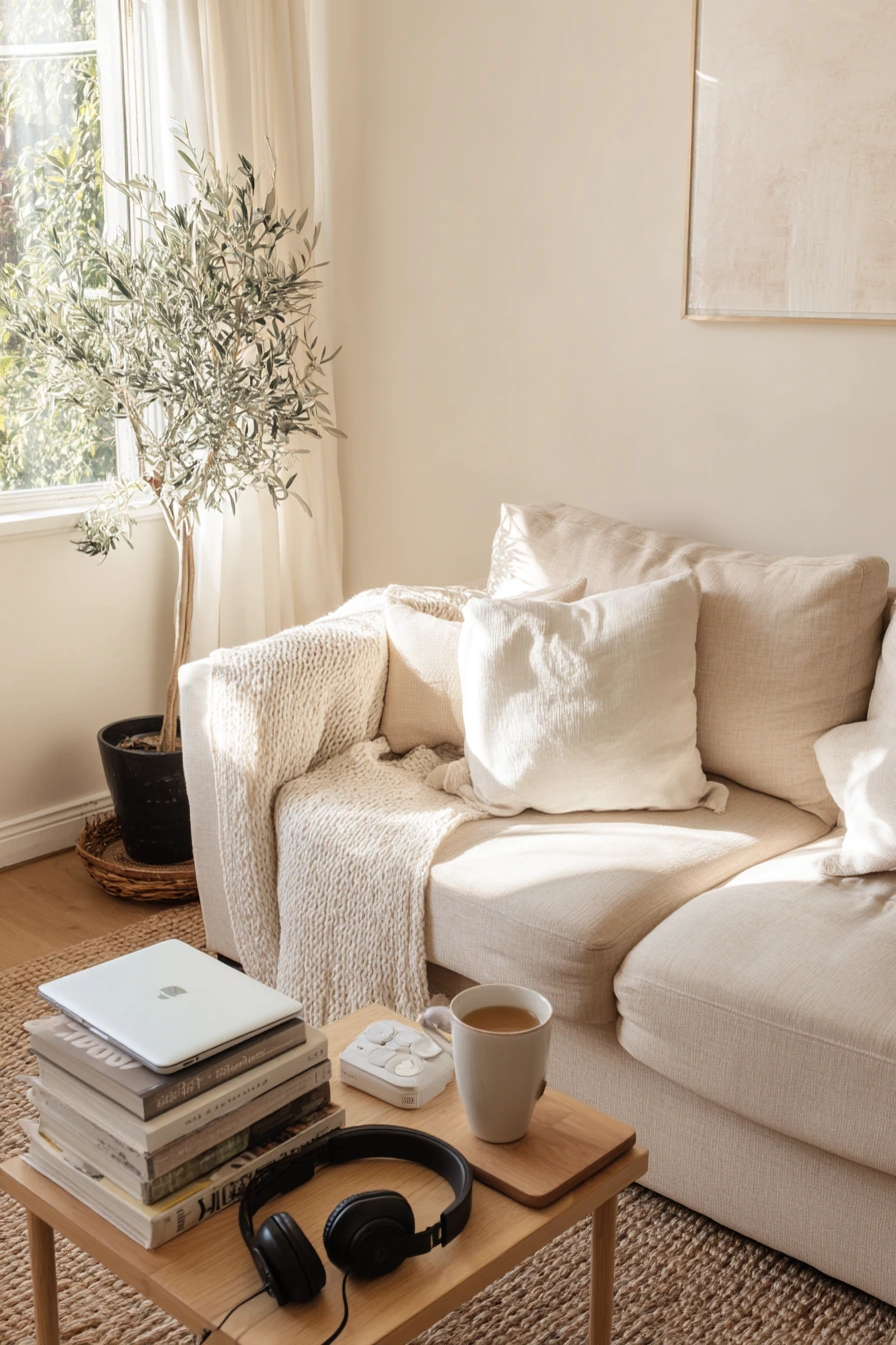 Small Beige Apartment Corner