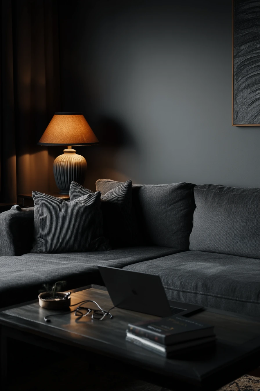Moody Gray Evening Retreat
