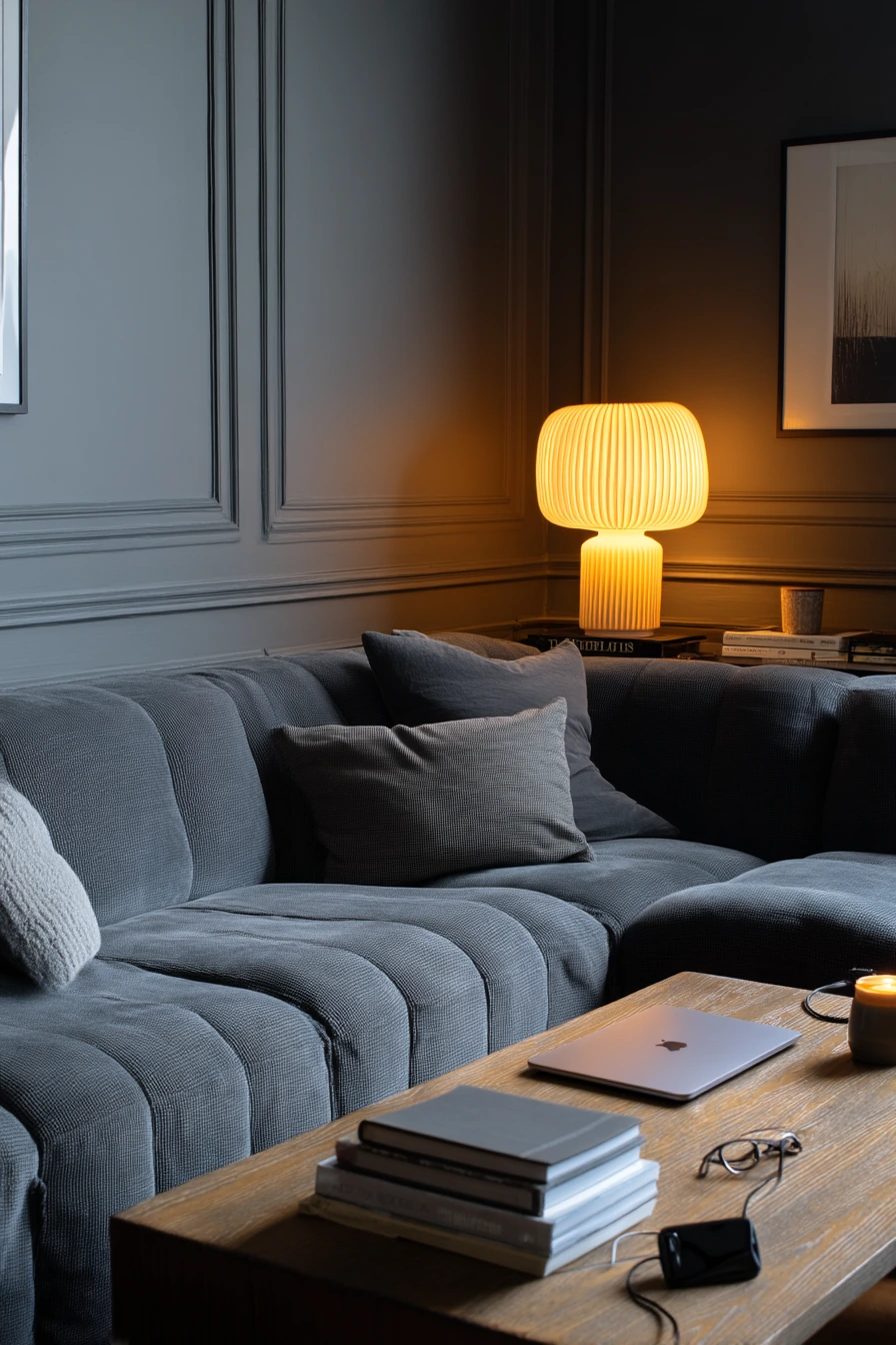Moody Gray Evening Retreat