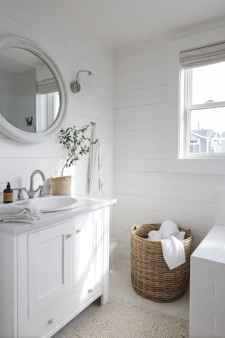 all white bathroom ideas