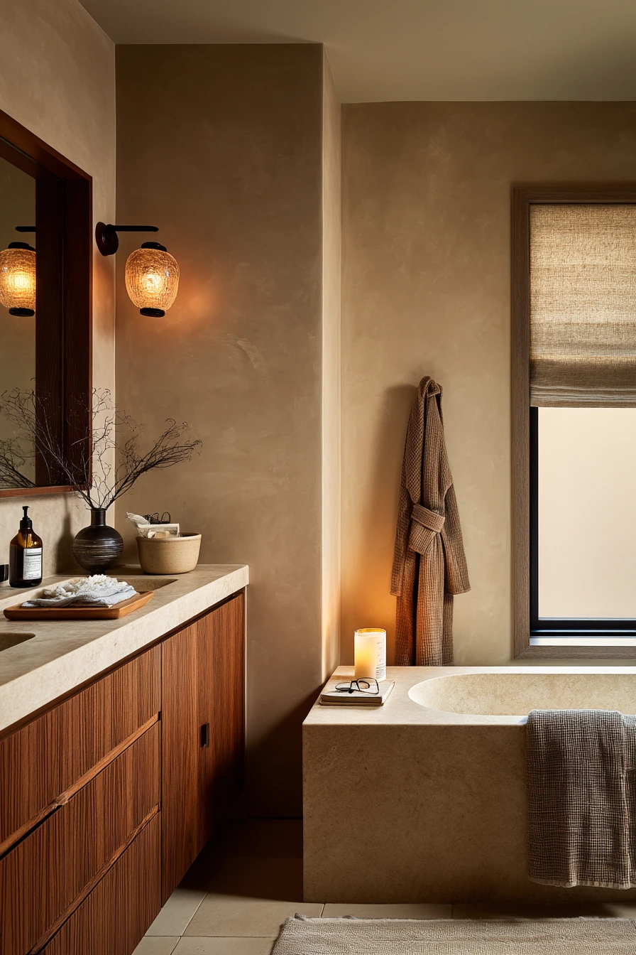 Primary Suite Bathroom with Evening Ritual