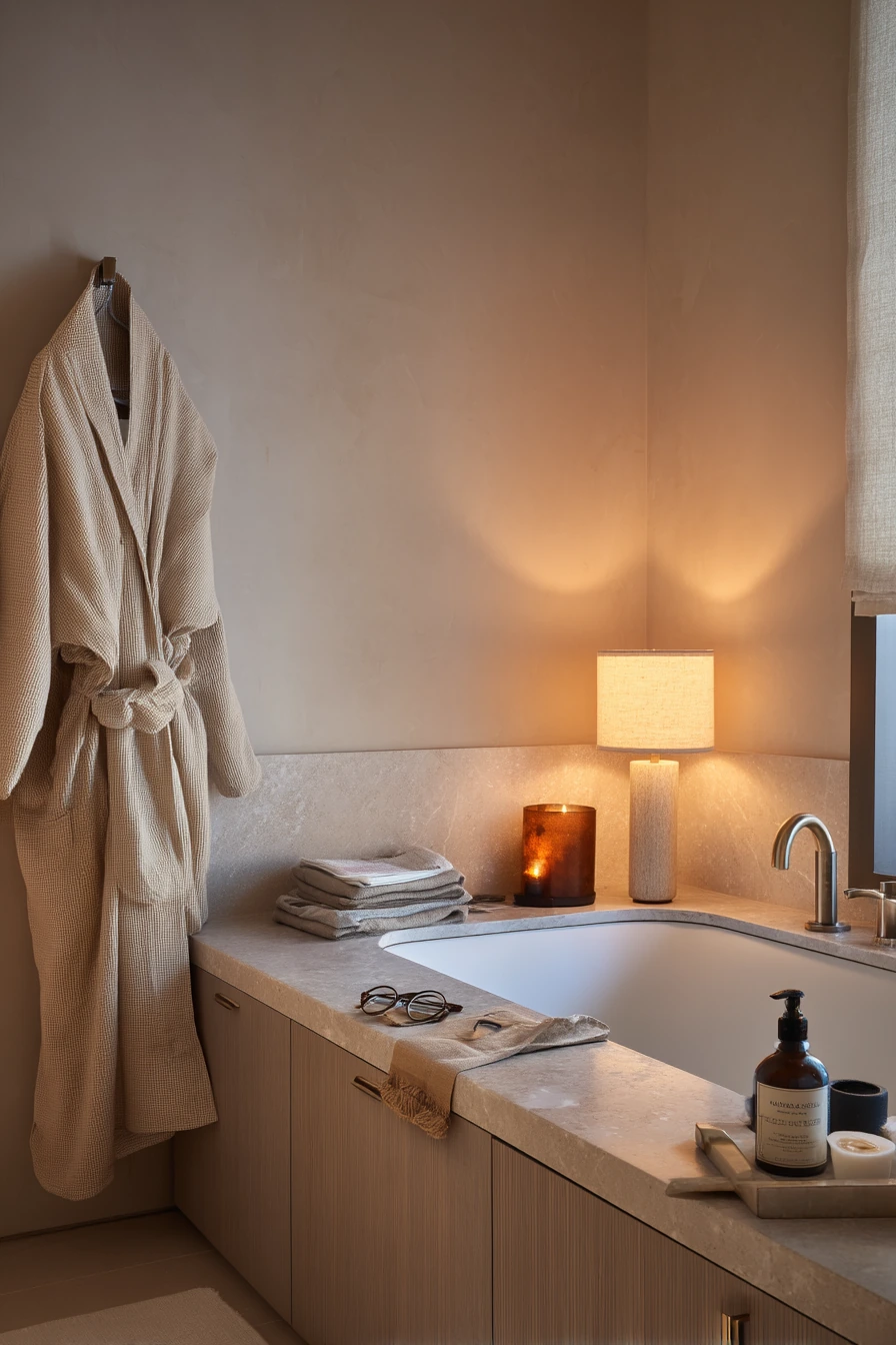 Primary Suite Bathroom with Evening Ritual