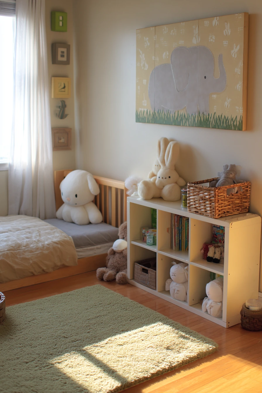 Playful Toddler Room with Storage That Works