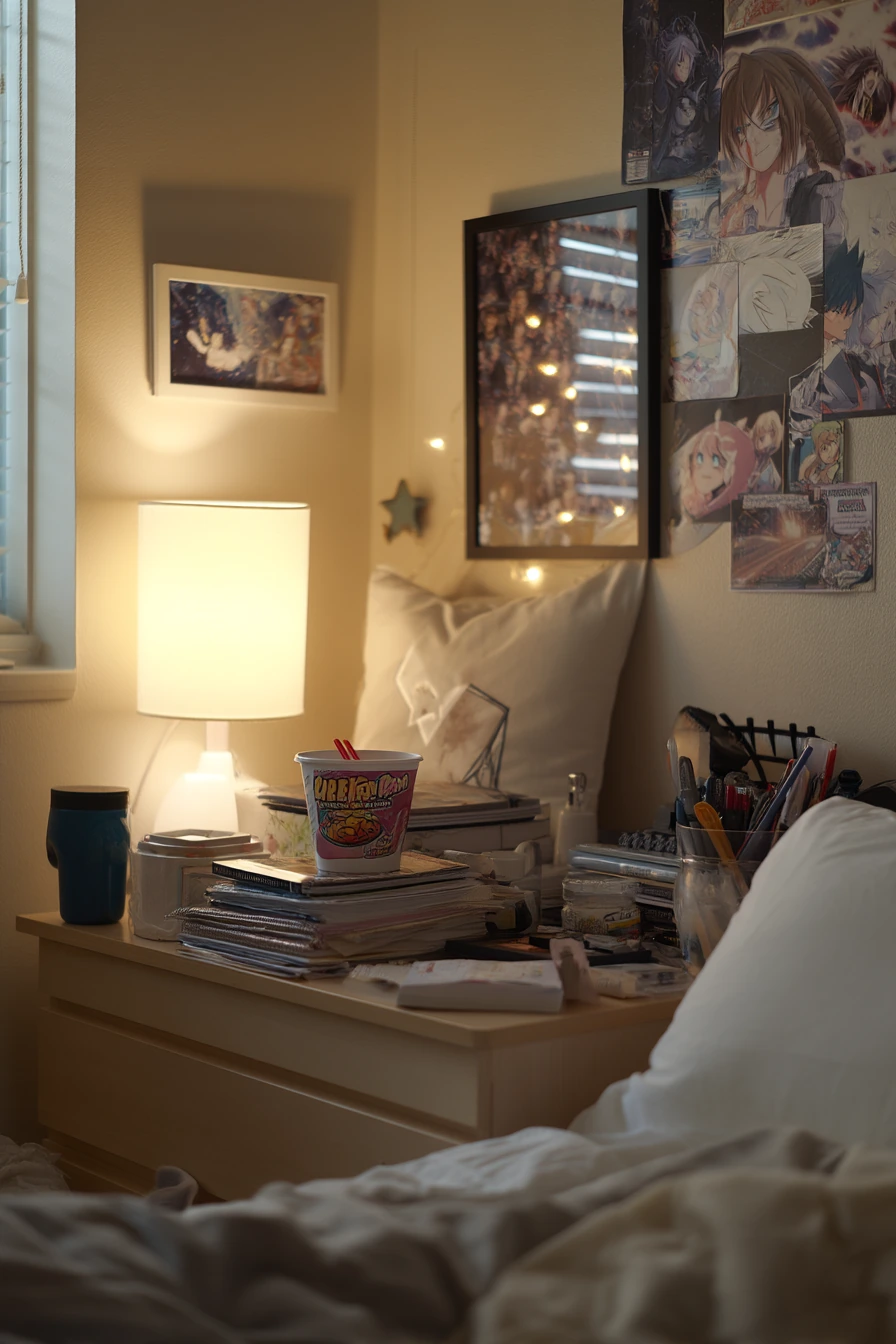 Renter-Friendly Anime Accent Room