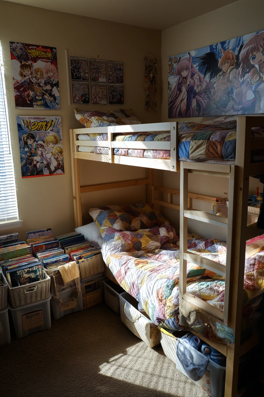 Shared Sibling Anime Loft