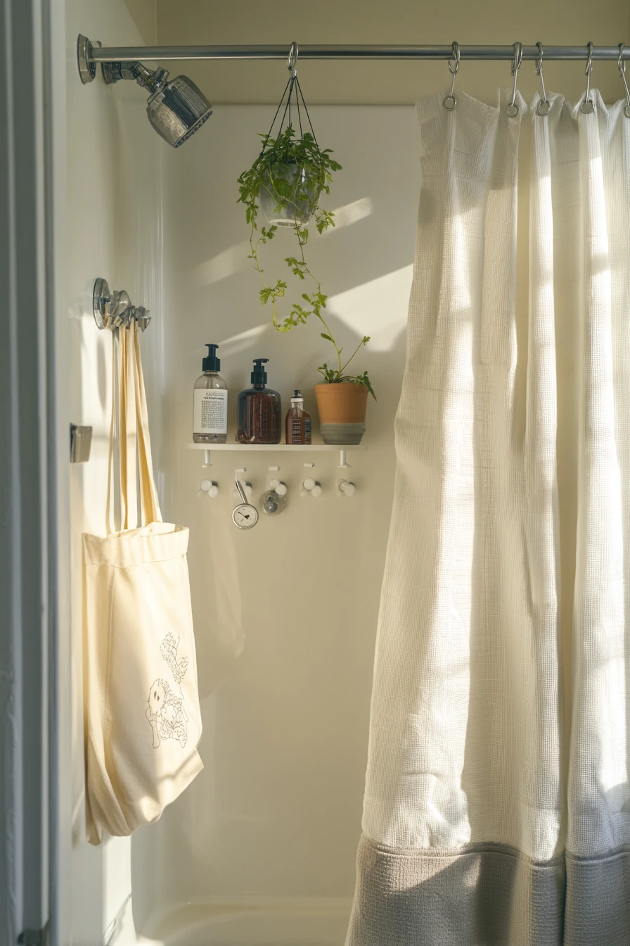 Rental Bathroom, No-Drill Solution