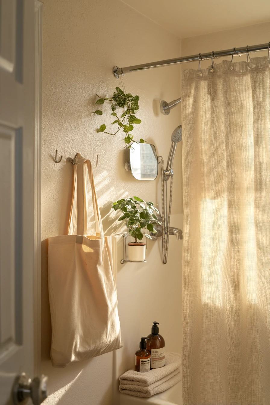 Rental Bathroom, No-Drill Solution