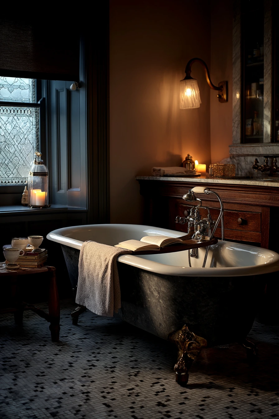 Moody Evening in a Period Home