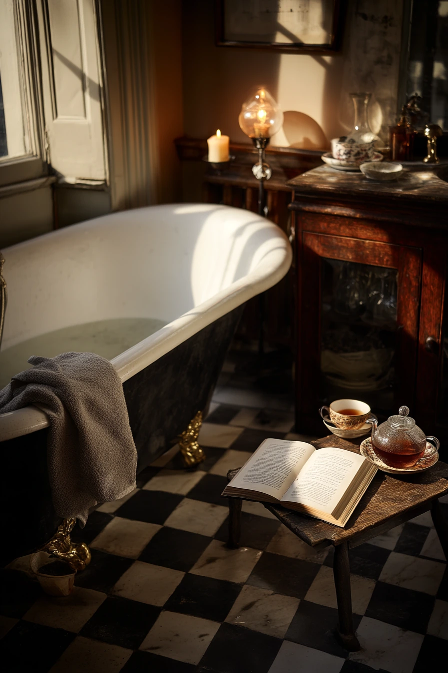 Moody Evening in a Period Home