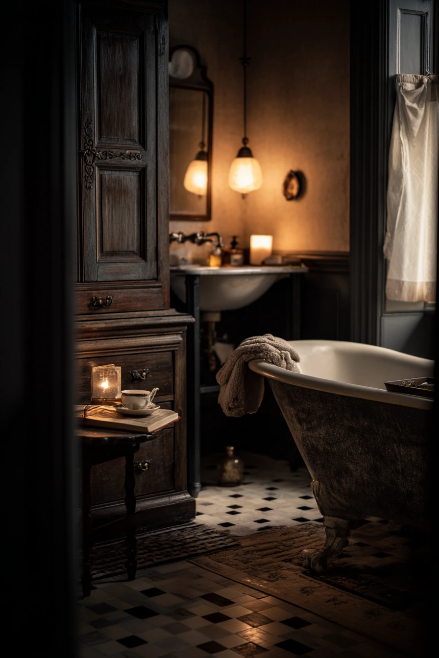 Moody Evening in a Period Home