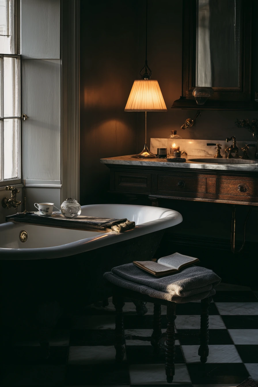 Moody Evening in a Period Home