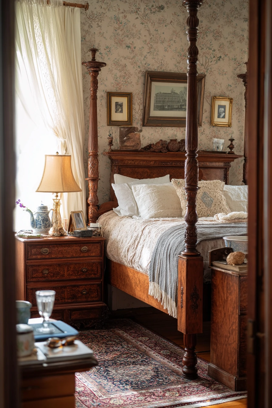 antique bedroom ideas