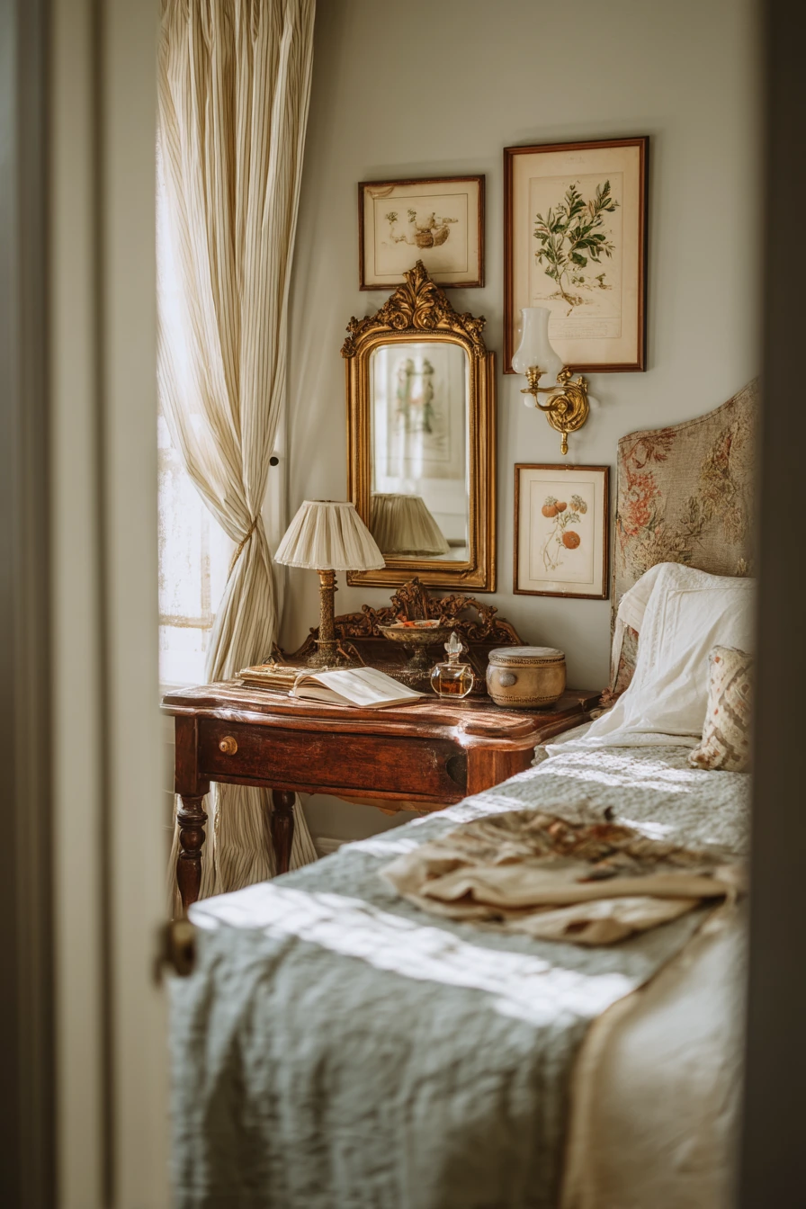 Romantic Antique Guest Room