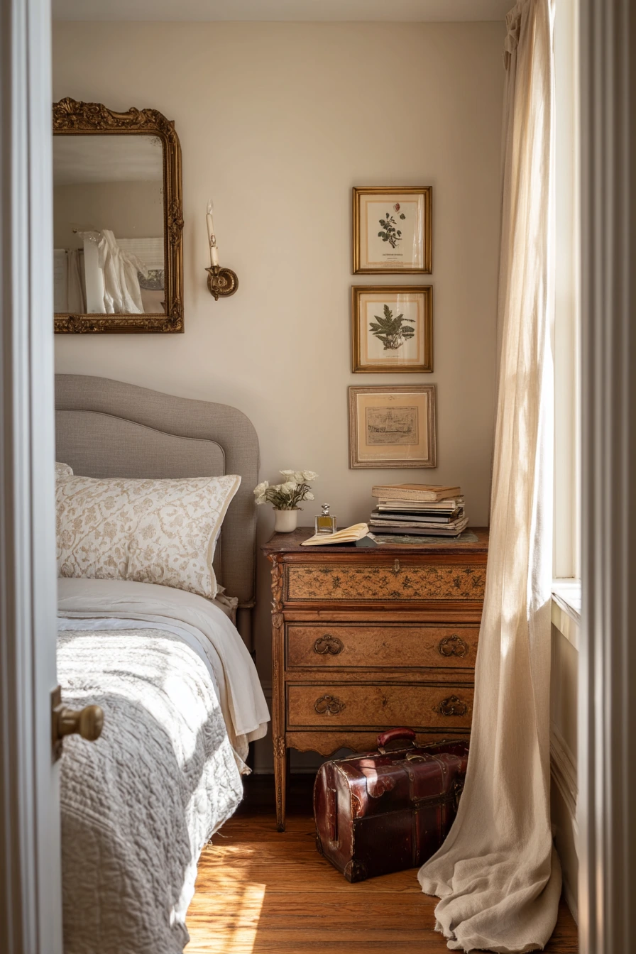 Romantic Antique Guest Room