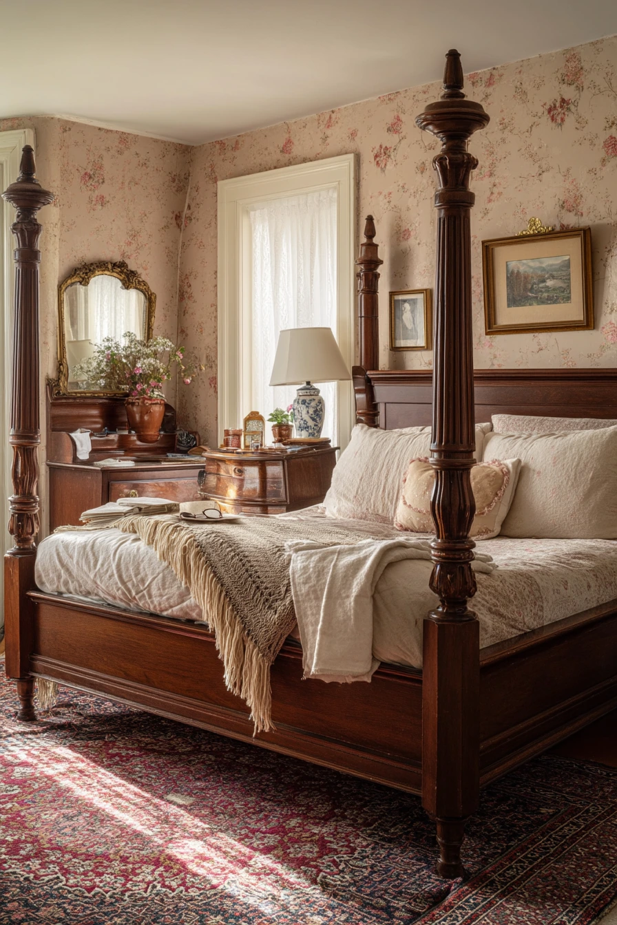Grandmother's Antique Bedroom