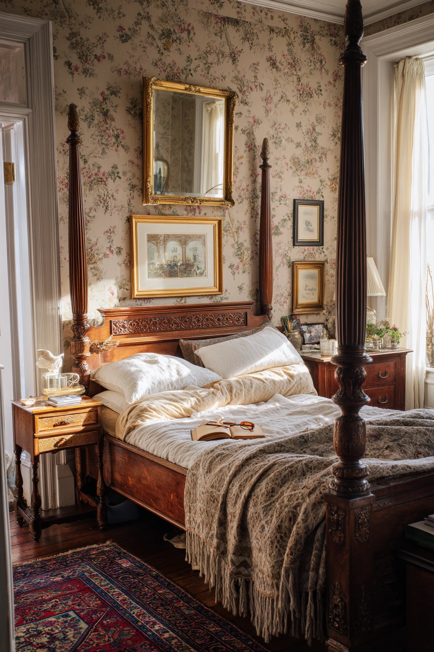 Grandmother's Antique Bedroom