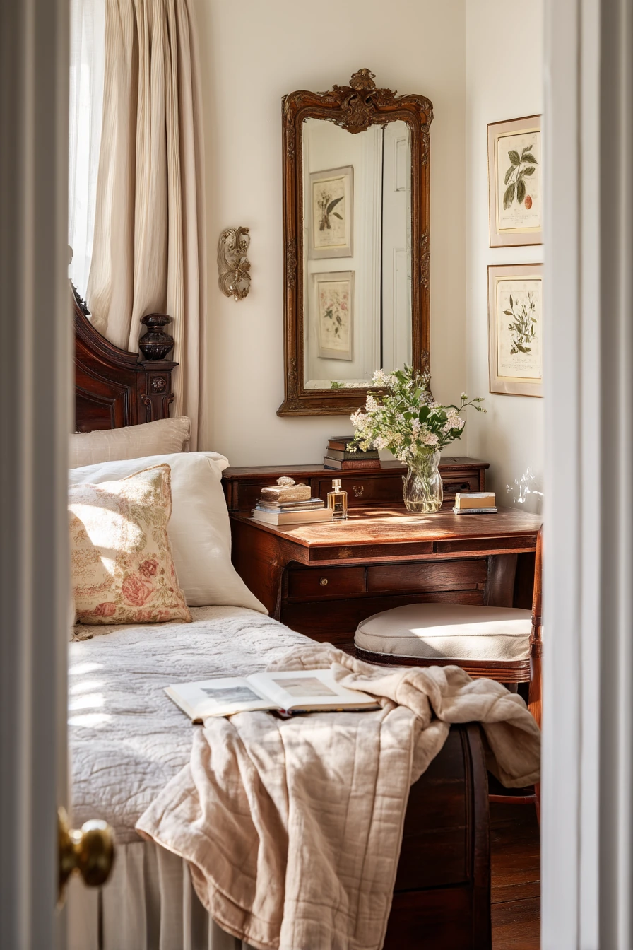 Romantic Antique Guest Room
