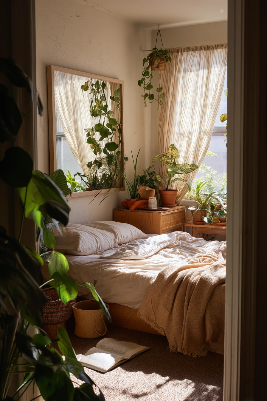 Plants and Sun Shadows