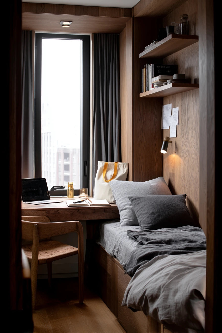 Small Bedroom, Smart Built-Ins