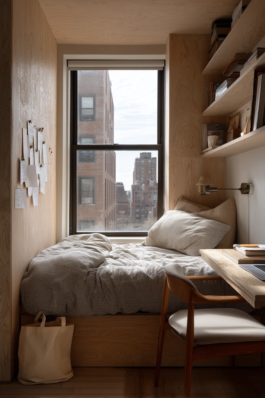 Small Bedroom, Smart Built-Ins