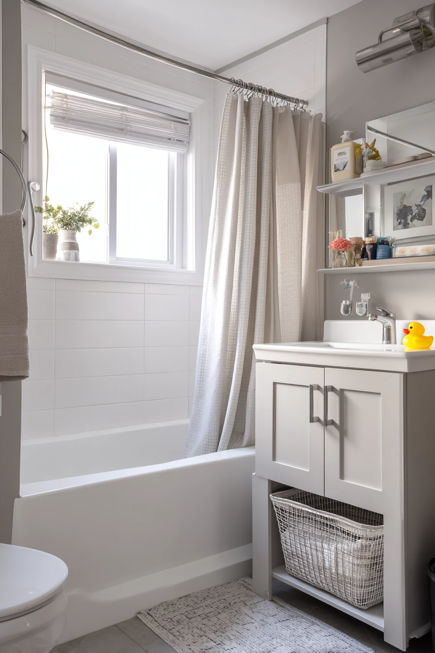 5. Renter-Friendly Upgrade in a Small Bath