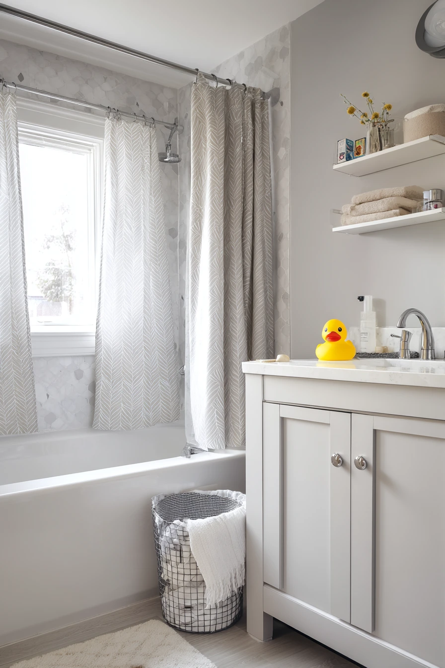 5. Renter-Friendly Upgrade in a Small Bath