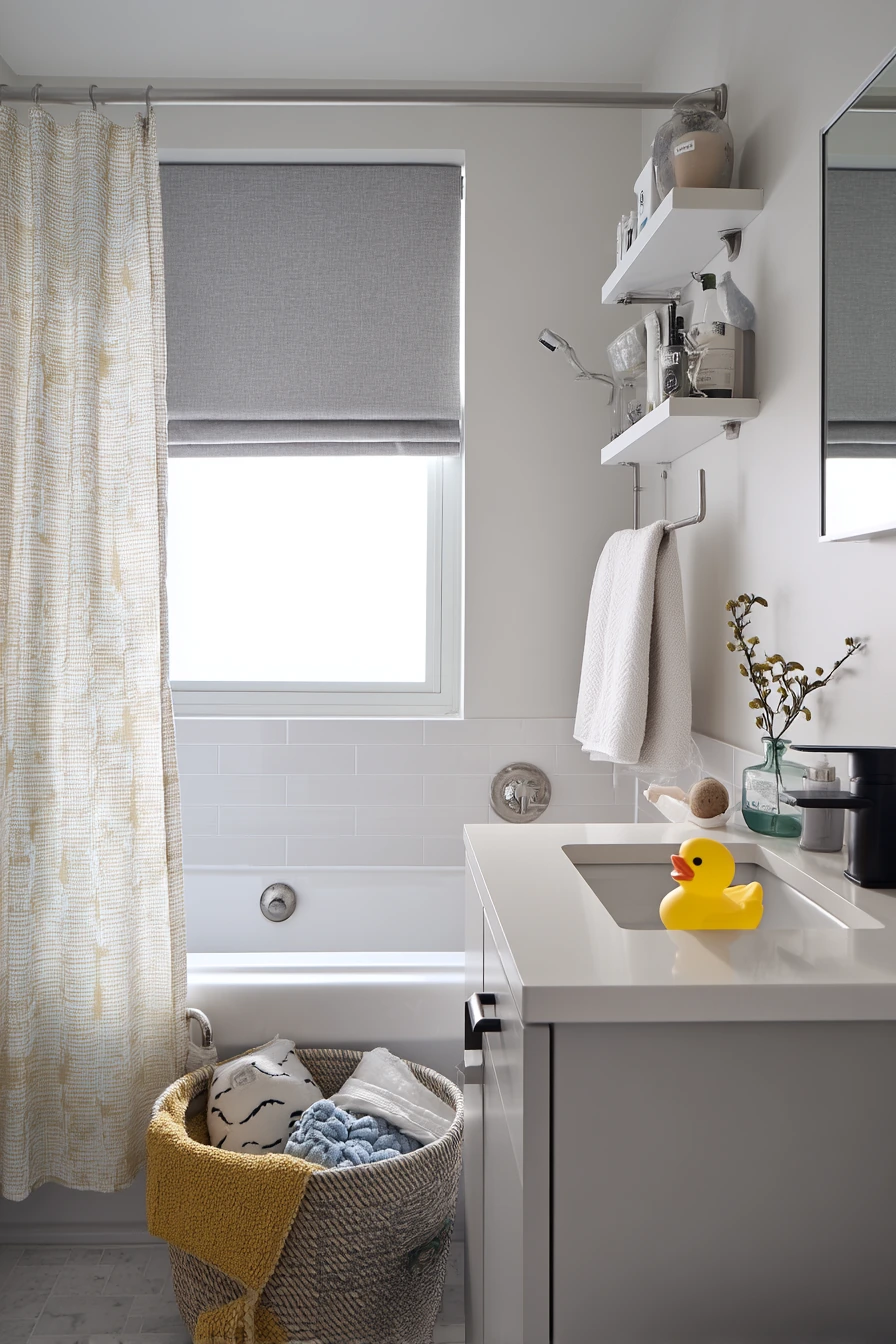 5. Renter-Friendly Upgrade in a Small Bath
