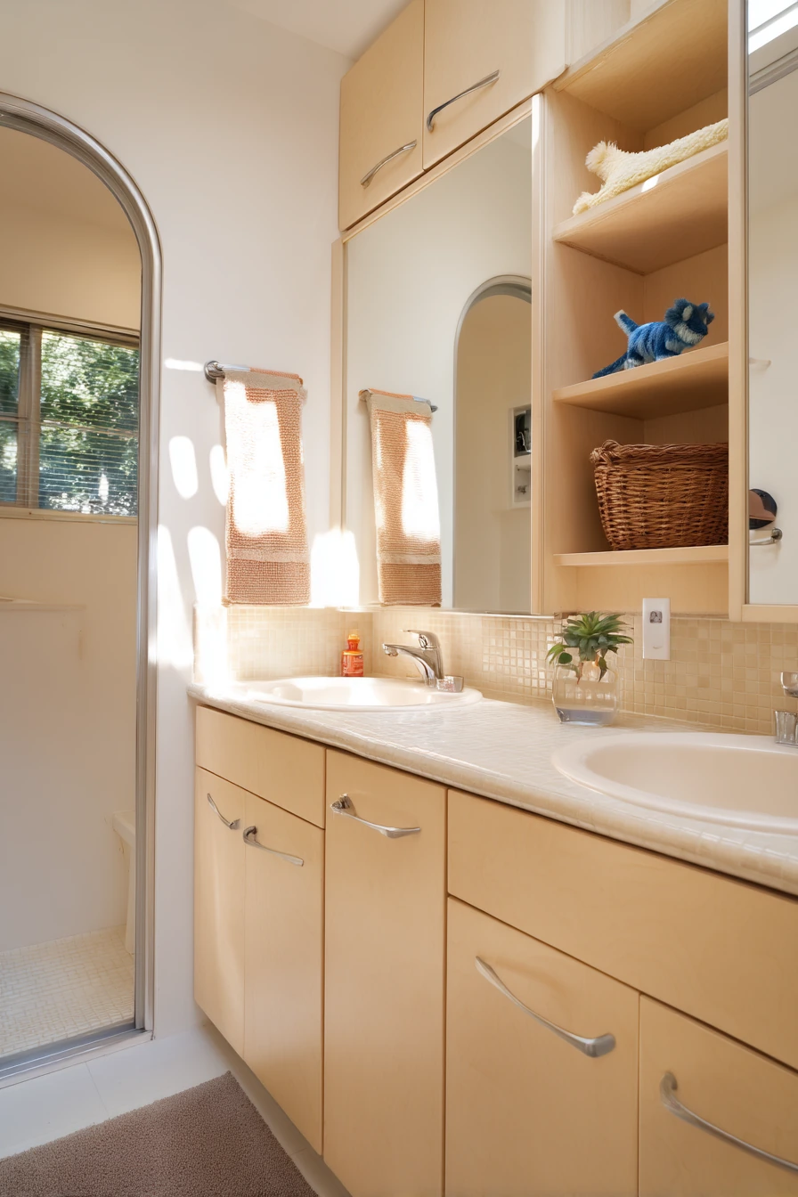 8. Kid-Ready Shared Bathroom
